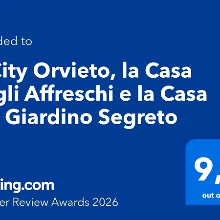 Vicity Orvieto, La Casa Degli Affreschi E La Casa Del Giardino Segreto 別荘 *